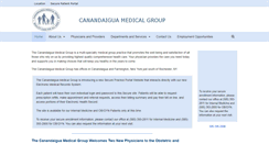 Desktop Screenshot of canandaiguamedical.com